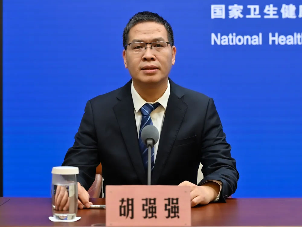 國家衛(wèi)健委新聞發(fā)言人、宣傳司副司長 胡強強